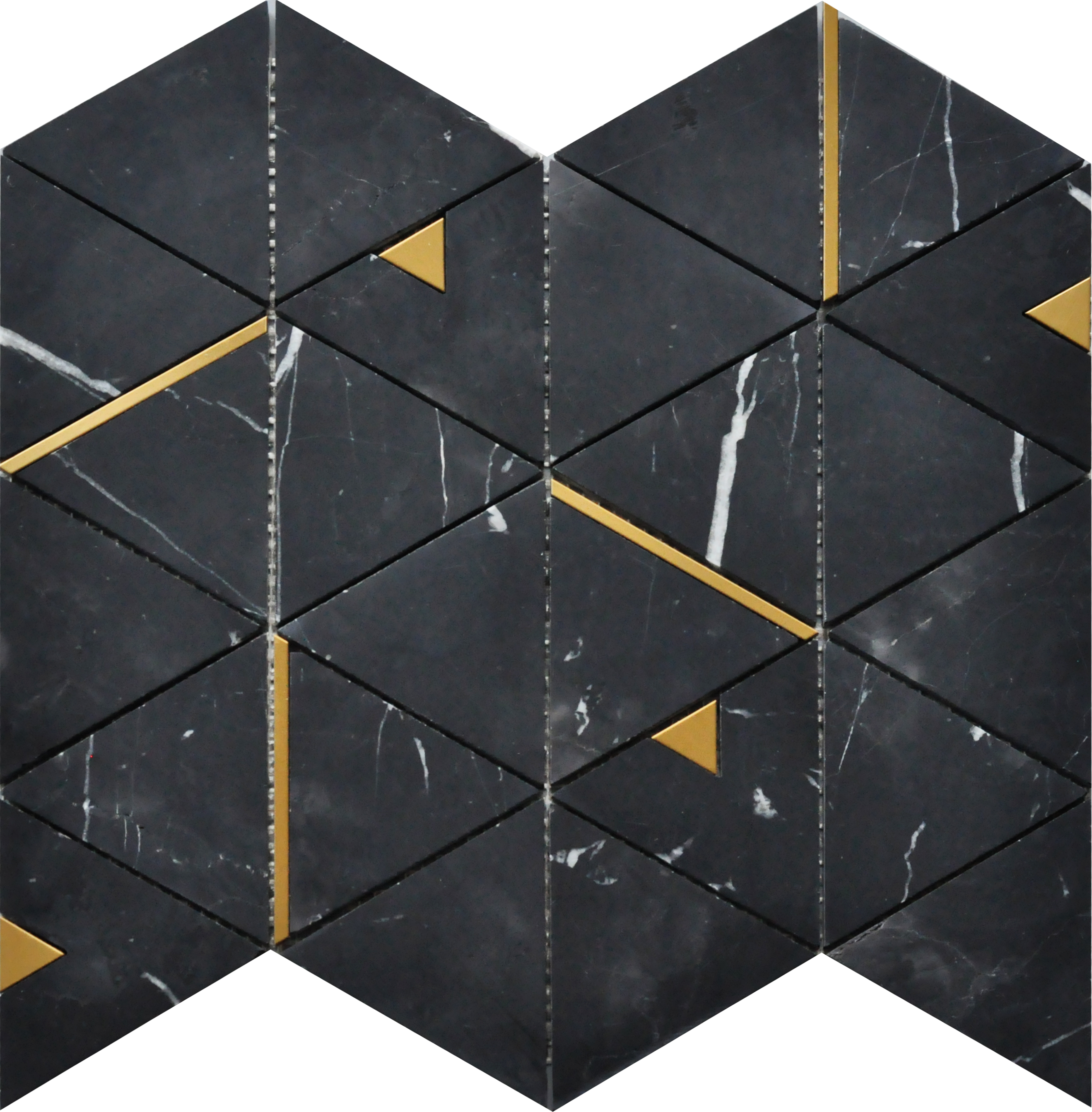 Nero Marquina Triangle